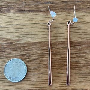 Premiere rose gold earrings